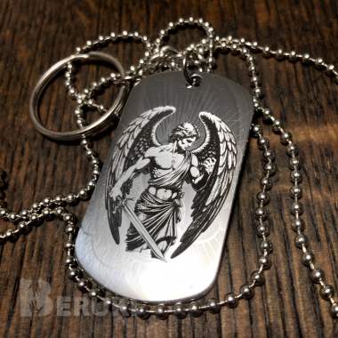 Жетон-брелок с гравировкой к 23 февраля 7