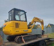 Аренда мини- экскаватора doosan s35