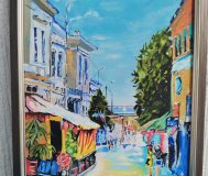 Картина ,масло-холст на картоне, размер 40х30