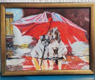 Картина написана маслом, размер40х30,цена 50 руб