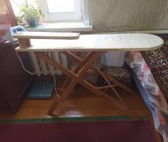 Доска гладильная полноценная подставки брюк утюга