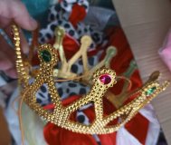 Корона короля большая детская игрушка на утренник