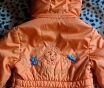 Куртки на 5-6лет (р. 104-116л), б. У-2шт: -куртка оранжевая на 5-6лет (р. 104-11