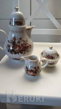 Кофейный, чайный сервиз фарфор 1