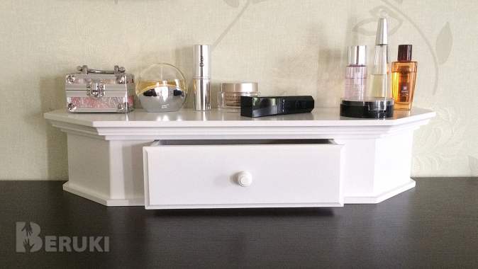 Полка-консоль с ящиком 2