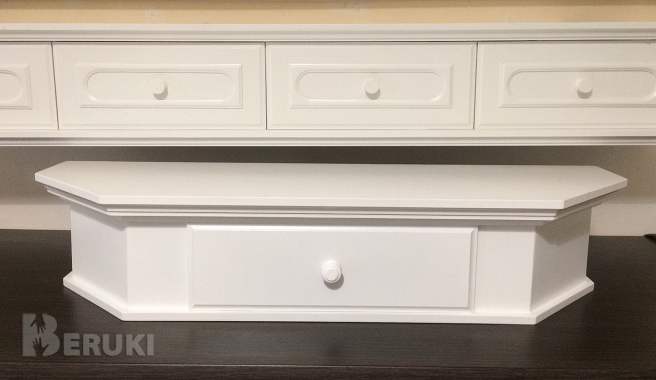 Полка-консоль с ящиком 4