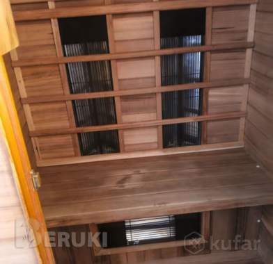 Сауна инфракрасная, кедровая. 2-х местная. Корея. 1