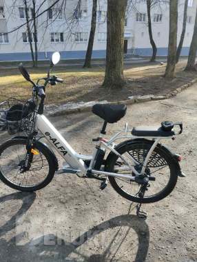 Продам электровелосипед е альфа