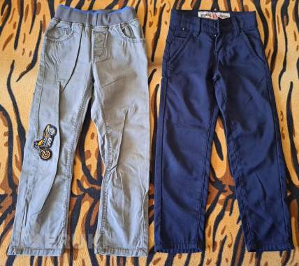 Брючки на мальчика 5-6лет (р. 104-116), 2шт 0