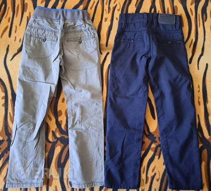 Брючки на мальчика 5-6лет (р. 104-116), 2шт 1