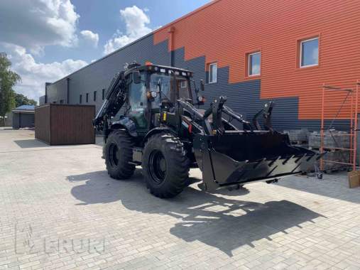 Экскаватор-погрузчик shanmon 388h (2025 г. В. ). Любые землеройные и планировочные 4