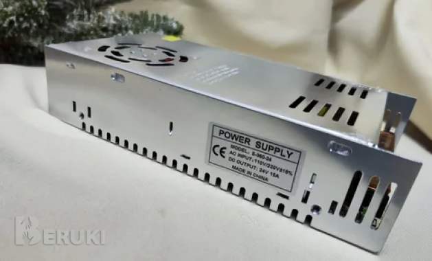 Блок питания s-360-24, 360вт, 24в, 15а 0