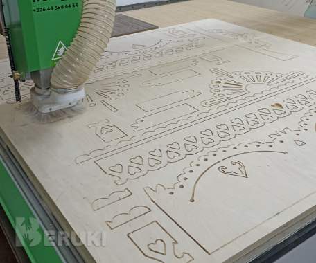 Фрезеровка материалов на чпу 4