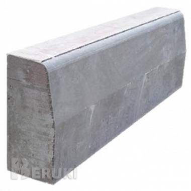 Борт дорожный 1000*300*150мм (серый)