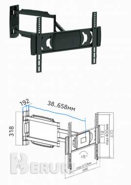 Кронштейн для телевизора 5