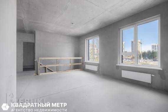 3-комнатная квартира в новой боровой в 2 уровня. 4