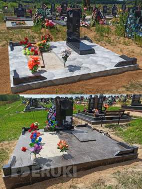 Благоустройство захоронений. 10