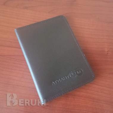 Обложка для документов из кожи (новая) 2