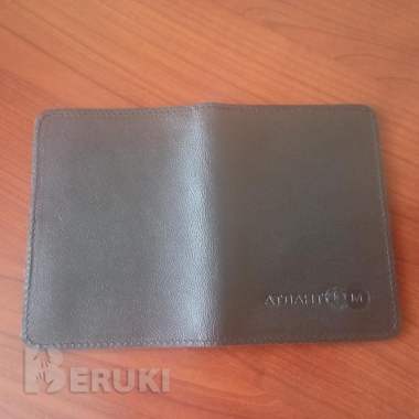 Обложка для документов из кожи (новая) 3