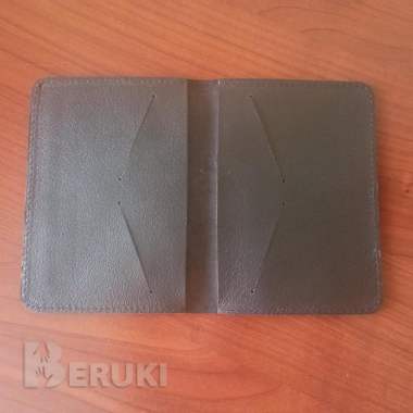 Обложка для документов из кожи (новая) 4