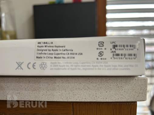 Продаю новую оригинальную беспроводную клавиатуру apple wireless keyboard a1314 2