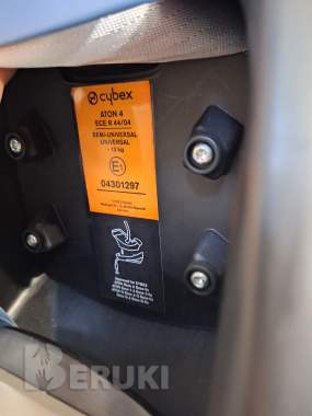 Авокресло cybex aton 4 с isofix 1