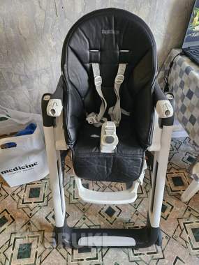 Стульчик для кормления peg-perego siesta licorice 1