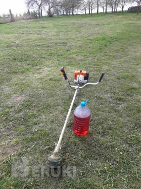 Покос травы, бурьяна. 