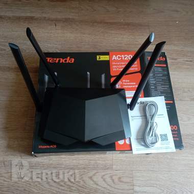 Wifi роутер (модем) tenda ac1200 ac6 (2. 4/5 ггц) 0