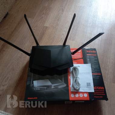 Wifi роутер (модем) tenda ac1200 ac6 (2. 4/5 ггц) 4