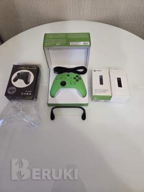 Геймпад microsoft xbox velocity green (qau-00091) 0