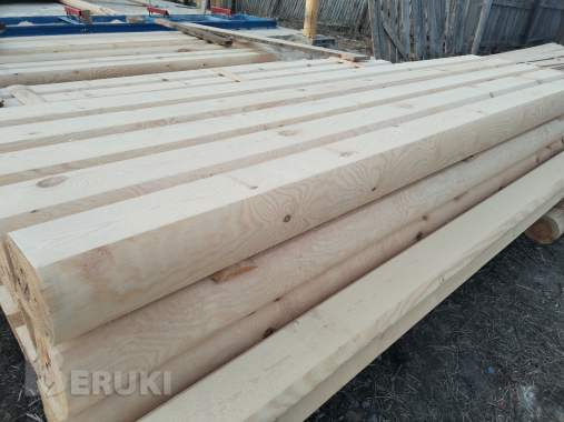Лафет из оцилиндрованного бревна 0