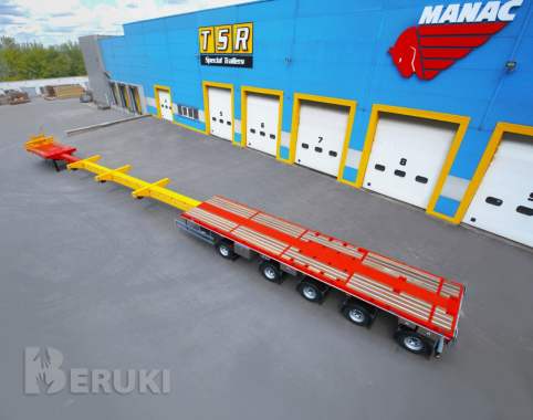 Полуприцеп трал (тяжеловоз) manac 5v0f4h, 2026 4