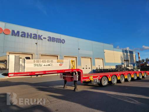 Полуприцеп трал (тяжеловоз) manac 7s0u4n, 2026 1