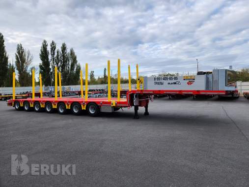 Полуприцеп трал (тяжеловоз) manac 7s0u4n, 2026 3