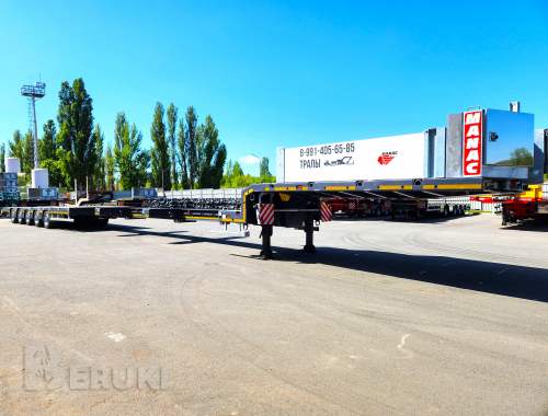 Полуприцеп трал (тяжеловоз) manac 5s0u2n, 2026 5