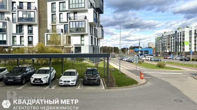 2-комнатная квартира 43. 9м2 с собственной террасой в «новой боровой», небесная 2 15