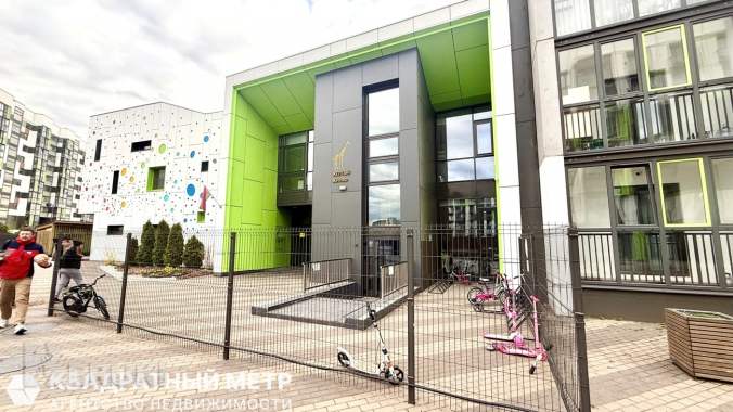 2-комнатная квартира 43. 9м2 с собственной террасой в «новой боровой», небесная 2 17