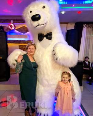 Аниматор белый медведь мишка чебурашка горилла лабубу брест кобрин и область 1