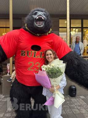 Аниматор белый медведь мишка чебурашка горилла лабубу брест кобрин и область 3