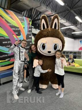 Аниматор белый медведь мишка чебурашка горилла лабубу брест кобрин и область 4