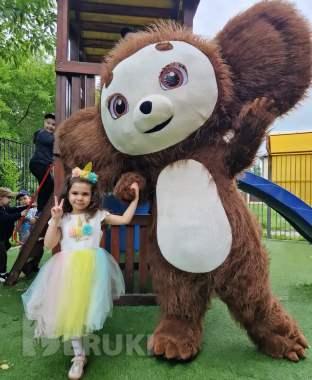 Аниматор белый медведь мишка чебурашка горилла лабубу брест кобрин и область 6