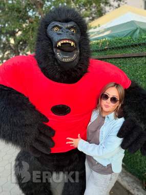 Аниматор белый медведь мишка чебурашка горилла лабубу брест кобрин и область 7