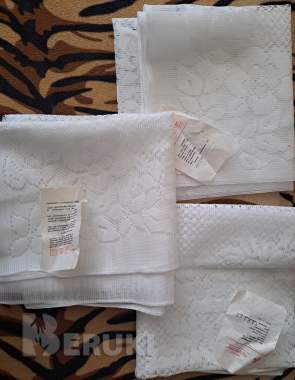 Накидки на подушки ссср (80*80), новые с этикетками, раритет, 3шт 2