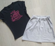 Майка futurino и юбка «свитанок» на 146см