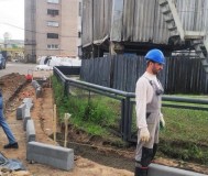 Выполняем работу по устройству фундаментов, стен, перекрытий, отмосток.