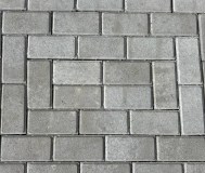 Кирпичик 198*98*80мм (серый)