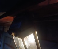 Светодиодный уличный фонарь с датчиком движения
