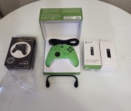Геймпад microsoft xbox velocity green (qau-00091)