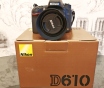 Зеркальный фотоаппарат nikon d610 body